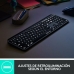 Clavier Logitech Gris Espagnol Qwerty