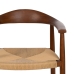 Dining Chair Brown Natural 42,7 x 54,8 x 77,5 cm