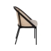 Dining Chair Black Natural 54 x 49 x 82,3 cm