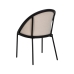 Dining Chair Black Beige 54 x 47,5 x 82,3 cm