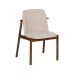 Esszimmerstuhl Braun Beige 58 x 58 x 83 cm