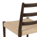 Dining Chair Brown Beige 44 x 50 x 80 cm