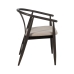 Dining Chair Black Beige 56,5 x 57 x 76 cm