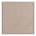 Leinwand Deco Beige Creme 80 x 3,5 x 80 cm