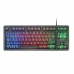 Billentyűzet Mars Gaming MK023ES Fekete Spanyol Qwerty QWERTY