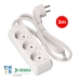 Produžni Kabel s 3 Utičnice bez Prekidača EDM 41033 Schuko (3 m)