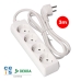 Produžni Kabel s 4 Utičnice bez Prekidača EDM 41034 Schuko (3 m)