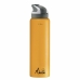 Water bottle Laken Summit Yellow 1 L Stainless steel Plastic