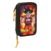 Dvigubo pieštuko dėklas Dragon Ball Juoda 12.5 x 19.5 x 4 cm 28 Dalys