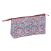 Necessaire Nait Nait Flores coimbra burdeos Bordeaux 22 x 12 x 3 cm