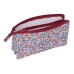 Bag Nait Nait Flores coimbra burdeos Bordeaux 22 x 12 x 3 cm