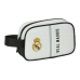 Neceser de Viaje Real Madrid C.F. Blanco Gris Deportivo 22 x 13.5 x 8 cm