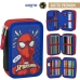 Penar Triplu Spider-Man Albastru 12,5 x 6,5 x 19,5 cm