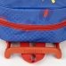 Mochila Escolar com Rodas Spider-Man Azul 10 x 30 x 25 cm