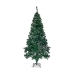 Sapin de Noël 210 cm Vert Métal Plastique