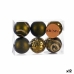 Set kerstballen Groen Plastic Ø 6 cm (12 Stuks)