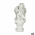 Decoratieve figuren Engel Wit 22 x 22 x 48 cm (2 Stuks)