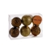 Set kerstballen Ø 6 cm Groen PVC (12 Stuks)