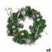 Advent wreathe Brown Green Silver 45 x 13 x 45 cm (6 Units)