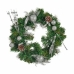 Advent wreathe Brown Green Silver 45 x 13 x 45 cm (6 Units)