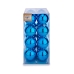 Set kerstballen Blauw Plastic 8 x 9 x 8 cm (12 Stuks)