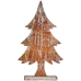 Figura Decorativa Árbol de Navidad Plateado Madera 5 x 49,5 x 26 cm (6 Unidades)