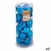 Set kerstballen Blauw Plastic 5 x 6 x 5 cm (12 Stuks)