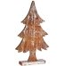 Decoratieve figuren Kerstboom Zilverkleurig Hout 5 x 49,5 x 26 cm (6 Stuks)