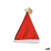 Bonnet de Père Noël Rouge 24 x 3 x 35 cm (48 Unités)