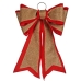 Lasso Kerstversiering 40 x 60 cm Rood Gouden PVC (6 Stuks)