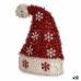 Figura Decorativa Gorro de Papá Noel Espumillón Blanco Rojo Polipropileno PET 17 x 23 x 9,5 cm (12 Unidades)