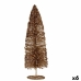 Decoratieve figuren Kerstboom Pailletten Gouden 10 x 41 x 10 cm (6 Stuks)