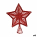 Christmas star Red Steel Plastic 20 x 5 x 25 cm (10 Units)