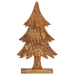 Deko-Figur Weihnachtsbaum Gold Holz 5 x 39 x 22 cm (6 Stück)