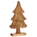 Deko-Figur Weihnachtsbaum Gold Holz 5 x 39 x 22 cm (6 Stück)