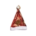 Gorro de Pai Natal Lantejoulas Vermelho Dourado 28 x 2 x 39 cm (12 Unidades)