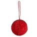 Lot de boules de Noël Polyester Rouge 8 x 8 x 8 cm (6 Unités)