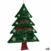 Weihnachtsschmuck Halsband Weihnachtsbaum Lametta LED Leicht Rot grün Polypropylen PET 44 x 58,8 x 7 cm (12 Stück)