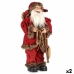 Father Christmas White Brown Red Wood Plastic 24 x 62 x 33,5 cm (2 Units)