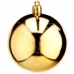 Conjunto de bolas de Natal Dourado PVC Ø 7 cm (12 Unidades)