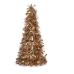 Decoratieve figuren Kerstboom Klatergoud Gouden Polypropyleen PET 27 x 45,5 x 27 cm (12 Stuks)