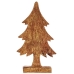 Deko-Figur Weihnachtsbaum Gold Holz 5 x 31 x 15,5 cm (6 Stück)