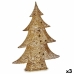 Deko-Figur Weihnachtsbaum Metall Gold 12 x 59,5 x 48,5 cm (3 Stück)