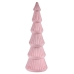 Kerstboom Fluweel Roze Hout 12 x 34,5 x 12 cm (8 Stuks)