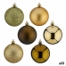 Set kerstballen Groen Gouden Plastic 6 x 7 x 6 cm (10 Stuks)