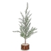 Sapin de Noël Marron Vert Bois Plastique 5,5 x 34 x 10,5 cm (48 Unités)