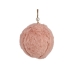 Christmas Bauble Fluffy toy Dark pink 8 x 8 x 8 cm (12 Units)