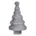 Albero di Natale Velluto Grigio 22 x 37,5 x 22 cm (6 Unità)