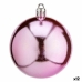 Conjunto de bolas de Natal Cor de Rosa Plástico Ø 7 cm (12 Unidades)