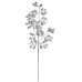 Branch Glitter Silver Metal Plastic 41 x 75 x 2,5 cm (12 Units)